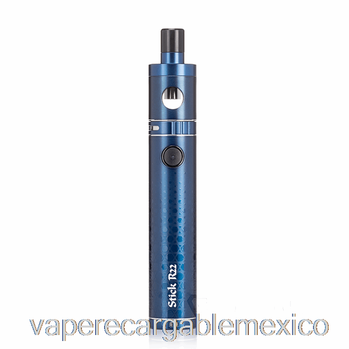 Vape Recargable Smok Stick R22 40w Kit De Inicio Azul Mate